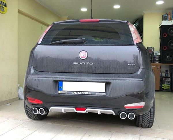 Fiat Punto uyumlu üniversal difüzör Siyah tüm modeller - Image 1