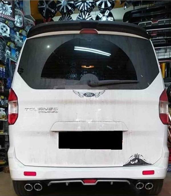 Ford Courier uyumlu üniversal difüzör Gri 2014 sonrası - Image 1
