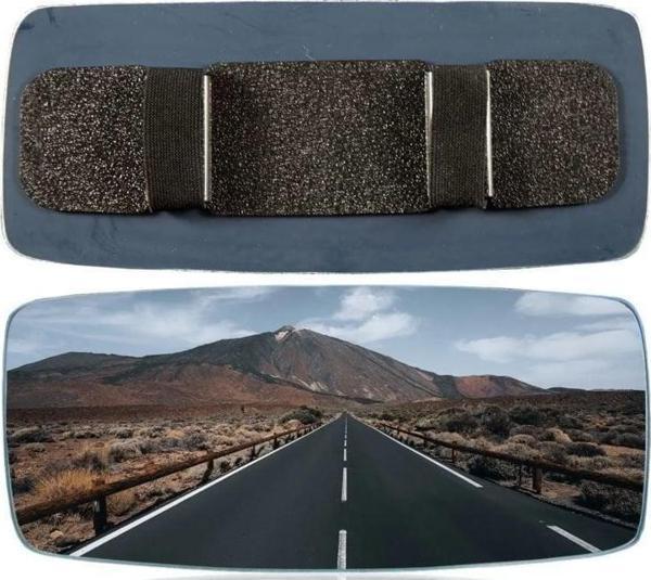 Motaysan Şahin Geçme-1 Lastikli Universal İç Dikiz Aynası r450 245x110 mm - Image 1