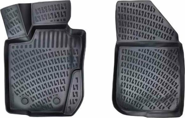 Dacia Logan Panelvan (2 parça) 3D Paspas Siyah 2004-2012 arası Rizline - Image 1