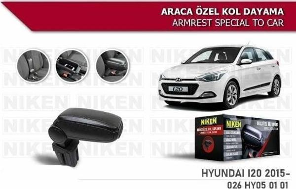 Hyundai i20 Araca Özel Kol Dayama Kolçak 2015 ve sonrası Niken - Image 1