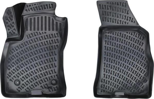 Fiat Doblo 2 Panelvan (2 parça) 3D Paspas Siyah 2010-2015 arası Rizline - Image 1