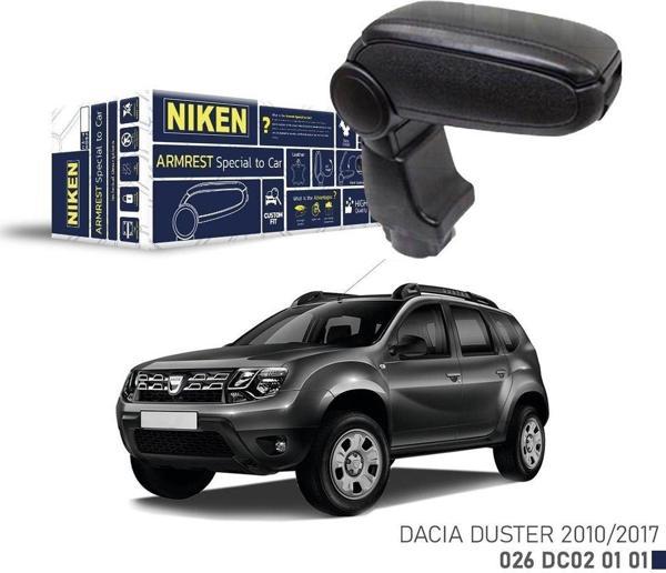 Niken Dacia Duster 2010-2017 Arası Araca Özel Kol Dayama Siyah - Image 1