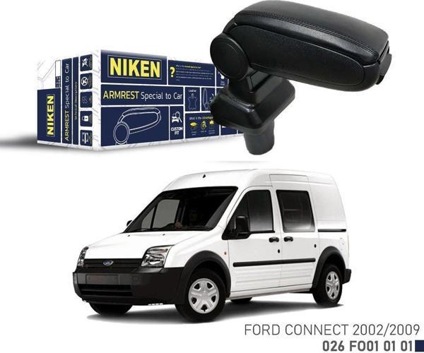 Niken Ford Connect 2002-2009 Arası Araca Özel Kol Dayama Siyah - Image 1