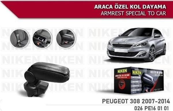 Peugeot 308 Araca Özel Kol Dayama Kolçak 2008-2013 arası Niken - Image 1