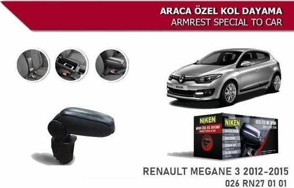 Renault Megane 3 Araca Özel Kol Dayama Kolçak Niken 2009+ - Image 1