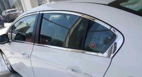 Honda Civic Fb7 Cam Çıtası Çerçevesi Krom Komple 2012-2016 arası 12 parça - Image 1