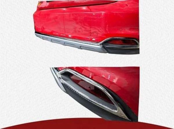 Fıat Egea HB Cross Arka Tampon Reflektör Çıtası Paslanmaz Çelik 3 parça - Image 1