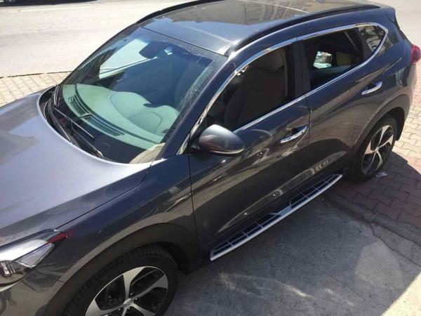 Hyundai Tucson Cam Çerçeve Nikelajı Komple 2016-2021 arası - Image 1