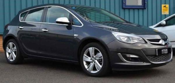 Opel Astra J Hb Cam Çıtası Çerçevesi Kromu Nikelajı Komple 2010-2014 arası - Image 1