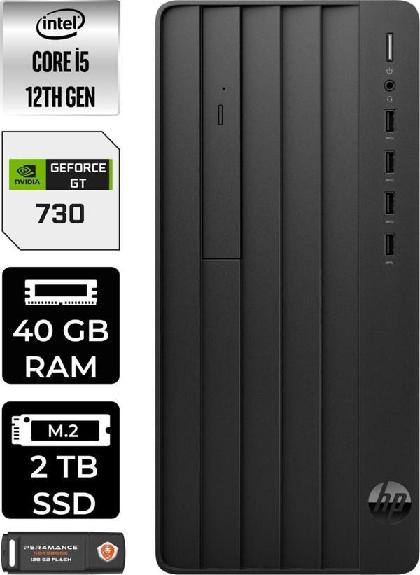Hp Pro Tower 290 G9 E6D3A3Ea339 İ7 12700 40Gb Ram 2Tb Ssd Gt730 4Gb Fdos Masaüstü Bilgisayar - Image 1