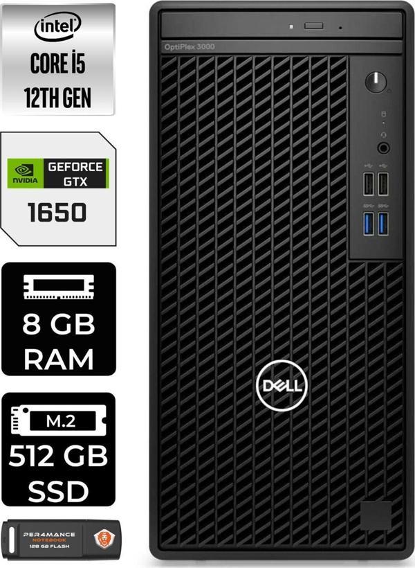 Dell Optıplex 7010 En010O7010702 İ5 13500 8Gb Ram 512Gb Ssd Gtx1650 W11P Masaüstü Bilgisayar - Image 1
