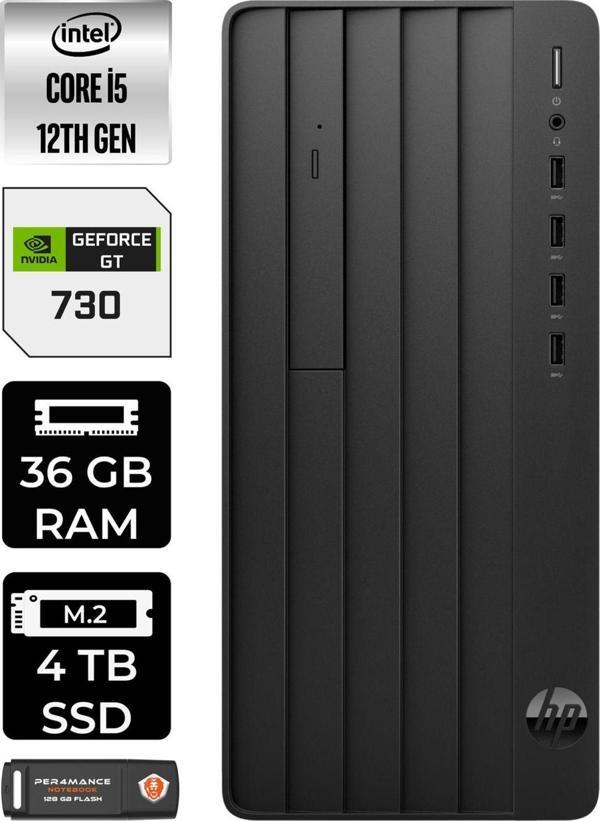 Hp Pro Tower 290 G9 E6D3A3Ea435 İ7 12700 36Gb Ram 4Tb Ssd Gt730 4Gb W11P Masaüstü Bilgisayar - Image 1