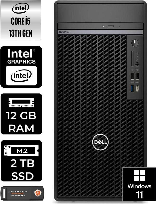 Dell Optıplex 7010 En010O7010059 İ5 13500 12Gb Ram 2Tb Ssd W11H Masaüstü Bilgisayar - Image 1