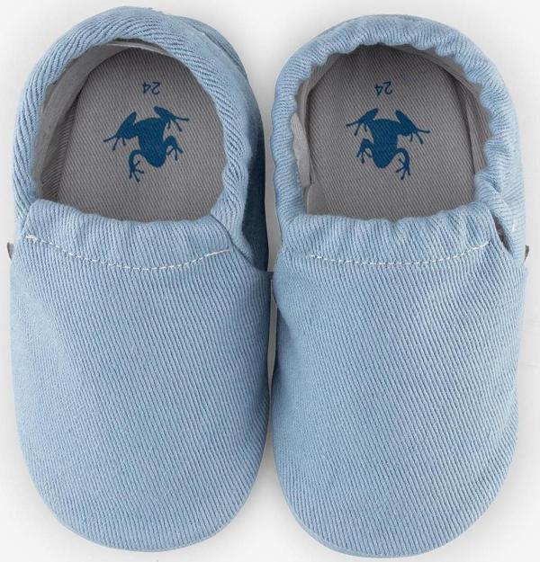Hopfrög Recycled Canvas Hyper Eco Açık Mavi Barefoot Patik - Image 1
