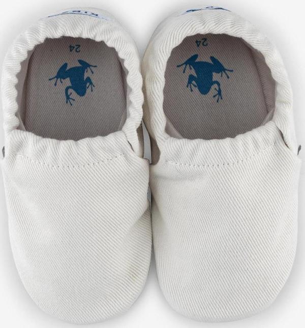 Hopfrög Recycled Canvas Hyper Eco Beyaz Barefoot Patik - Image 1