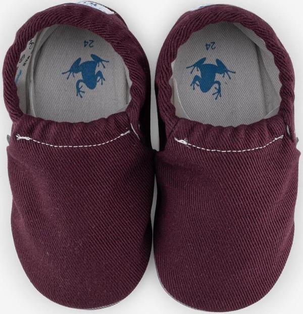 Hopfrög Recycled Canvas Hyper Eco Bordo Barefoot Patik - Image 1