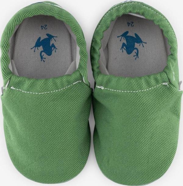 Hopfrög Recycled Canvas Hyper Eco Yeşil Barefoot Patik - Image 1