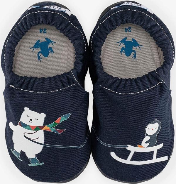 Hopfrög Buddy-Buddy Hyper Lacivert Barefoot Akıllı Patik - Image 1
