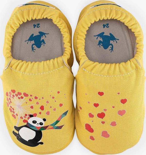 Hopfrög Flying Hearts Hyper Kumsal Sarı Barefoot Akıllı Patik - Image 1