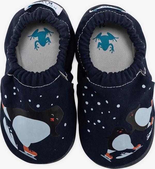 Hopfrög Ice Dancing Hyper Lacivert Barefoot Akıllı Patik - Image 1
