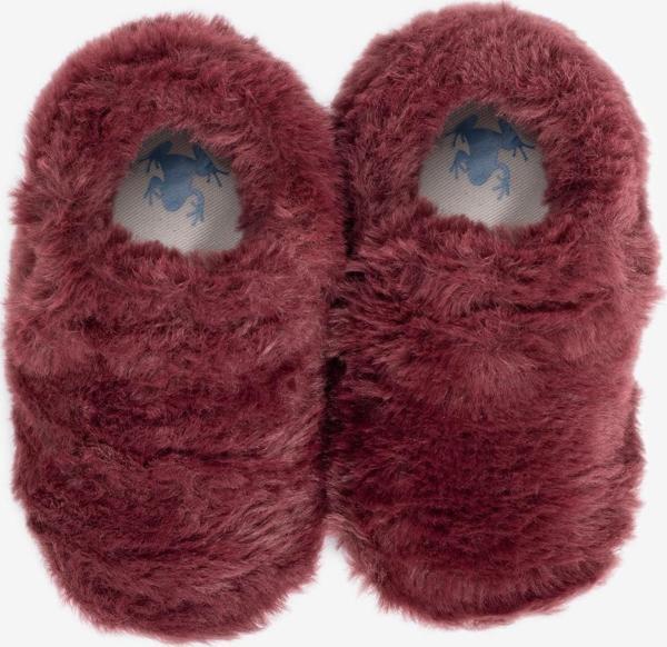 Furry Furry Bordo Kürk Barefoot Patik (Hediye Seti) - Image 1