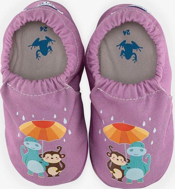 Hopfrög Umbrella Flower Hyper Mor Menekşe Barefoot Akıllı Patik - Image 1