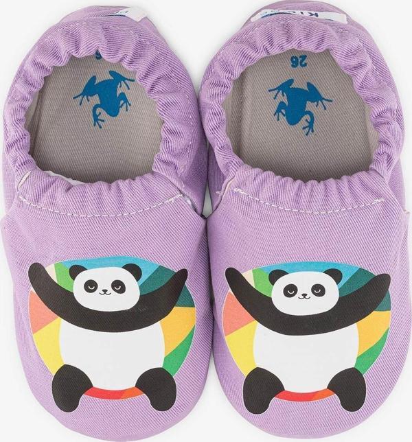 Hopfrög Panda Bear Hyper Mor Gül Barefoot Akıllı Patik - Image 1