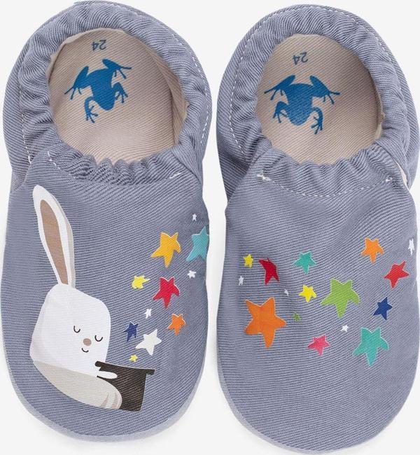 Hopfrög Bunny Wizard Hyper Toz Mavi Barefoot Akıllı Patik - Image 1