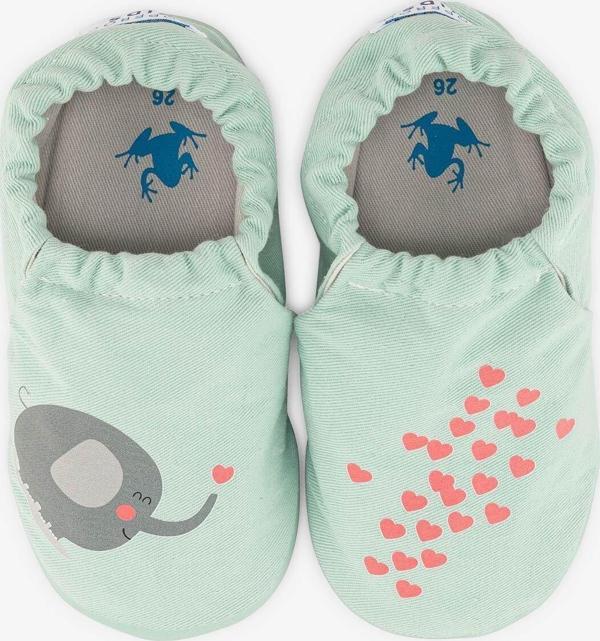 Hopfrög Cute Hose Hyper Nil Yeşili Barefoot Akıllı Patik - Image 1