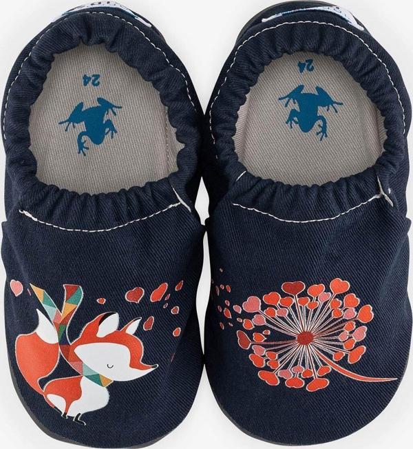 Hopfrög Dear Fox Hyper Lacivert Barefoot Akıllı Patik - Image 1