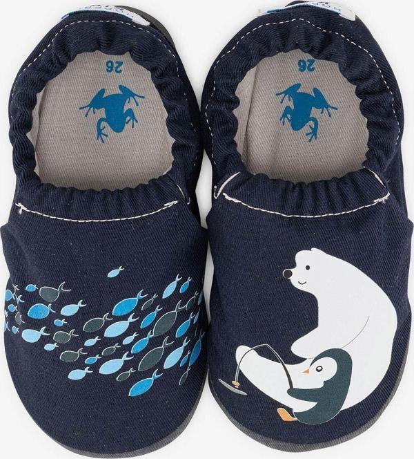 Hopfrög Friendly Hyper Lacivert Barefoot Akıllı Patik - Image 1