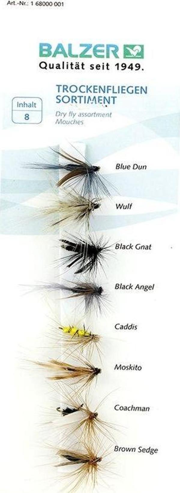Balzer 16800 001 Fly Sinek Yem Assortment 8 Li Pkt   - Image 1