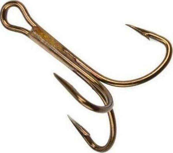 Mustad 3551  Treble Br No:3 100lü Pkt 3lü İğne   - Image 1