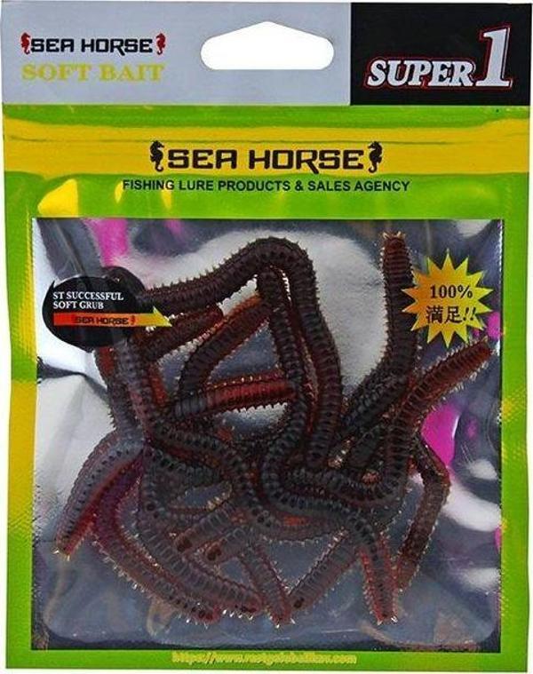 Sea Horse Solucan Red Large 10 Pcs   - Image 1
