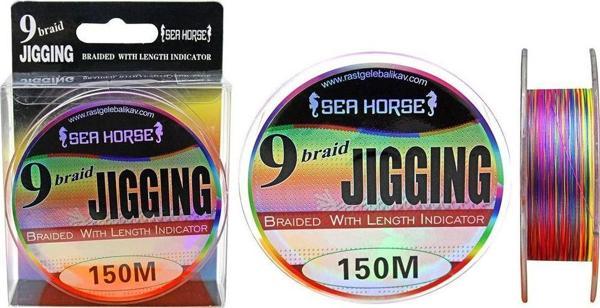 Sea Horse Jigging Pe 0,12 Mm 150mt 9x Multi Color varyant  - Image 1