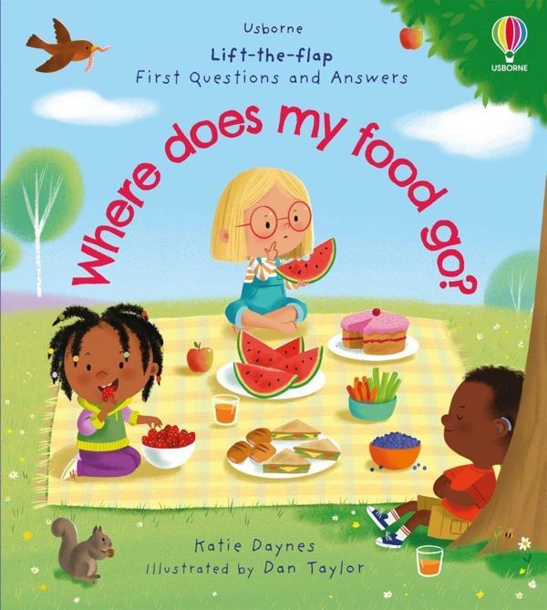 First Questions and Answers: Where Does My Food Go? - Usborne - Image 1
