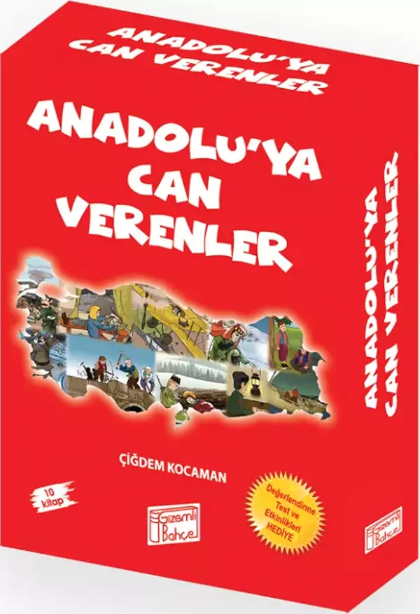 Anadolu'ya Can Verenler Serisi 10 Kitap Set - Gizemli Bahçe Yayınları - Image 1