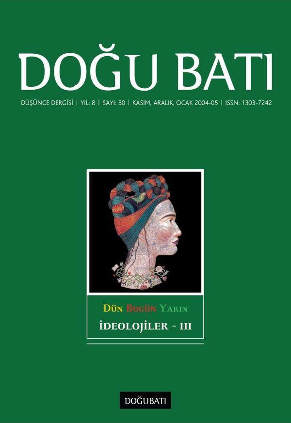 Doğu Batı Sayı 30: İdeolojiler - III - Doğu Batı Dergileri - Image 1