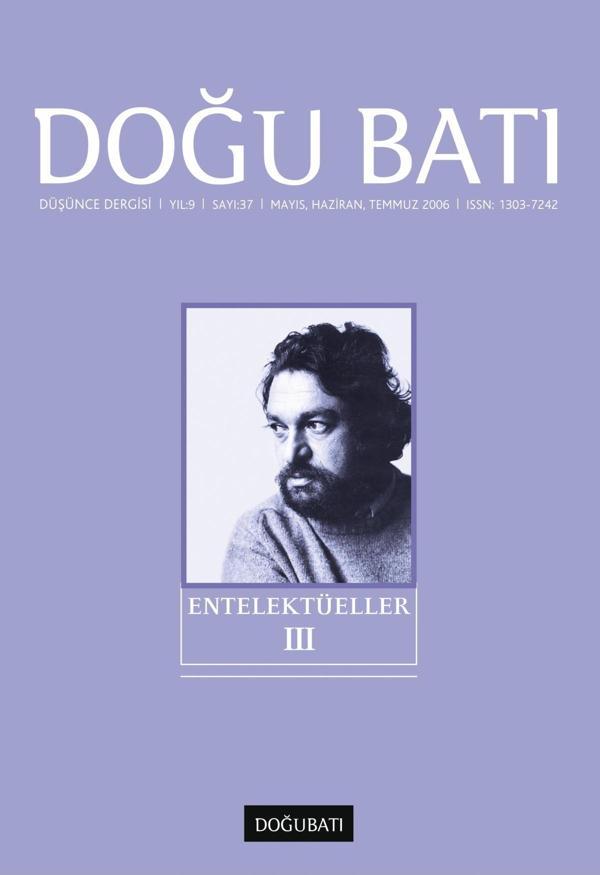 Doğu Batı Sayı 37: Entellektüeller - III - Doğu Batı Dergileri - Image 1