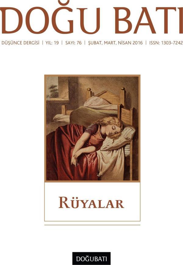 Doğu Batı Sayı 76: Rüyalar - Doğu Batı Dergileri - Image 1