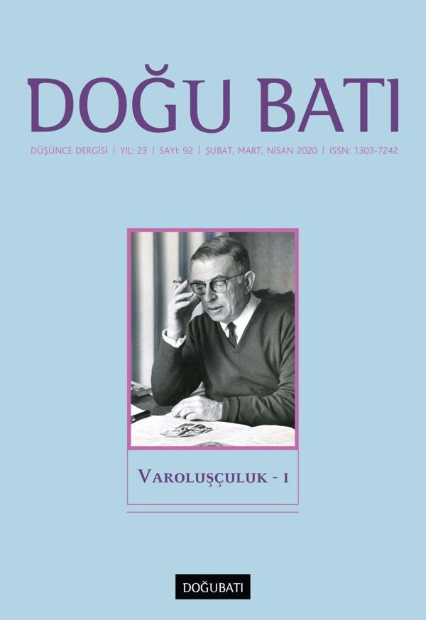 Doğu Batı Sayı 92: Varoluşçuluk - I - Doğu Batı Dergileri - Image 1