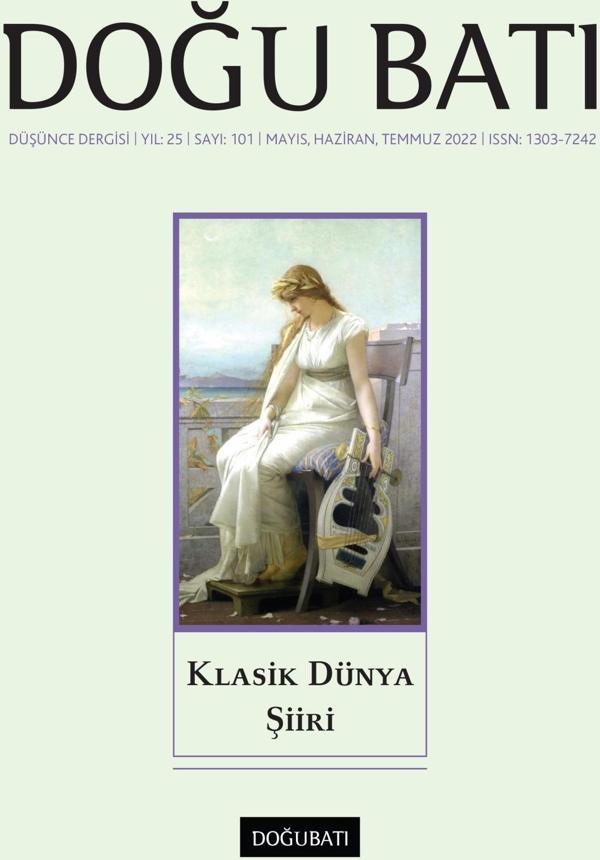 Doğu Batı Sayı 101: Klasik Dünya Şiiri - Doğu Batı Dergileri - Image 1