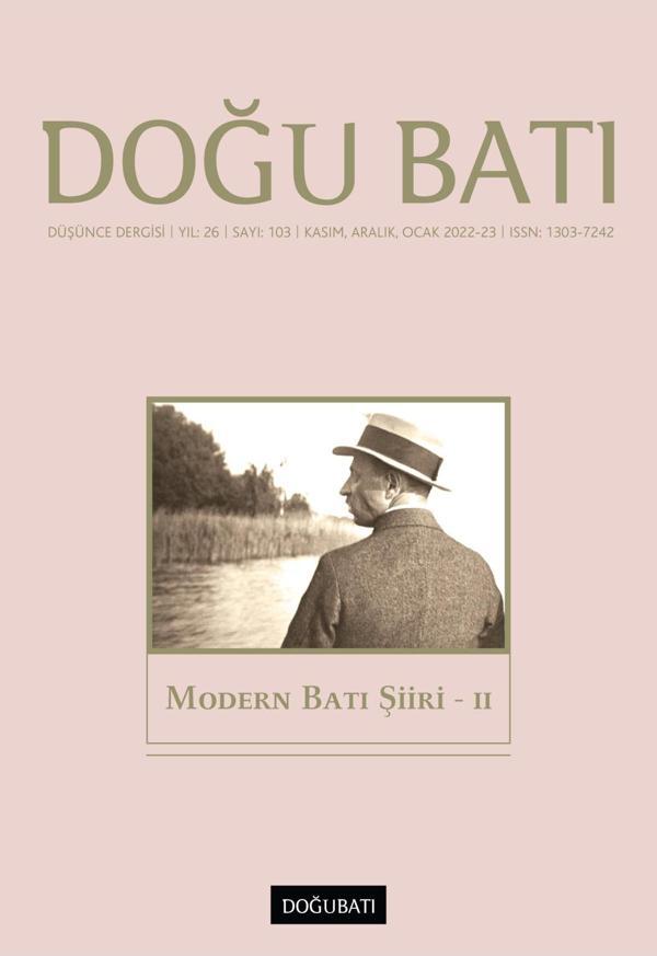 Doğu Batı Sayı 103: Modern Batı Şiiri - II - Doğu Batı Dergileri - Image 1