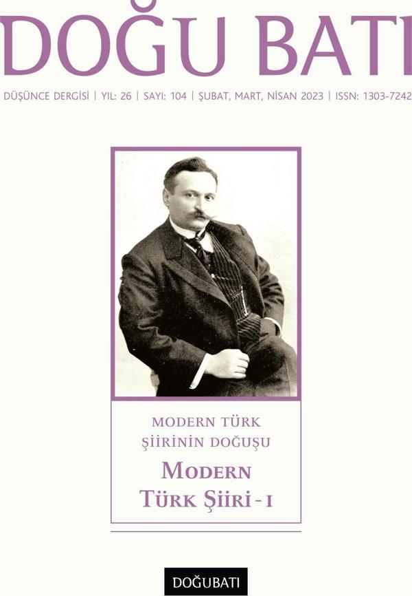 Doğu Batı Sayı 104: Modern Türk Şiiri - I - Doğu Batı Dergileri - Image 1