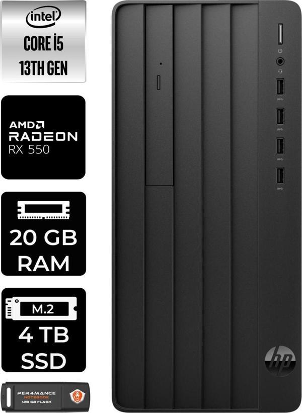 Hp Pro Tower 290 G9 E8T2W9Es170 İ5 13500 20Gb Ram 4Tb Ssd Rx550 4Gb Fdos Masaüstü Bilgisayar - Image 1