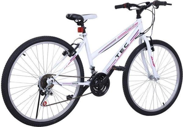 Belderia Bisiklet Tec Eros 26 Beyaz/Lila Bisikleti - Image 1