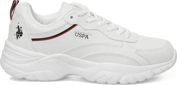 U.s Polo Assn Tracey 5fx Kadın Beyaz Spor Ayakkabı 101929313  - Image 1