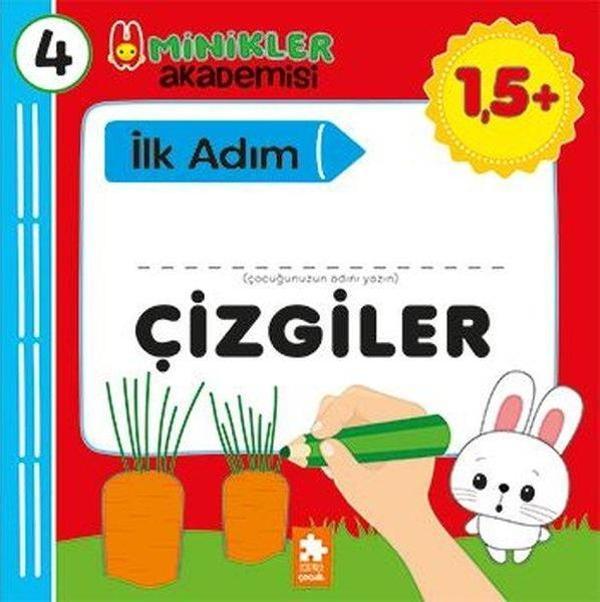 Çizgiler - Minikler Akademisi 4 - Eksik Parça Yayınları - Image 1