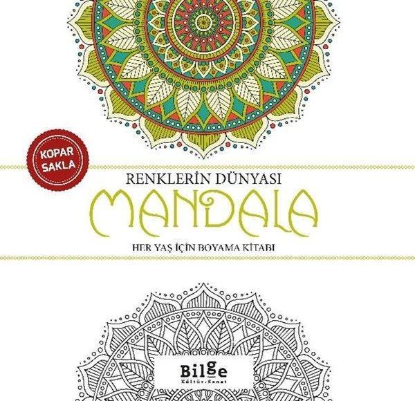 Renklerin Dünyası - Mandala Her Yaş İçin Boyama Kitabı - Bilge Kültür Sanat - Image 1
